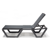 Reposera Vela Gris Oscuro