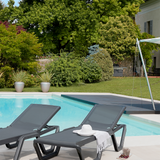 Pack 2 Reposeras Vela Gris Oscuro