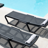 Pack 2 Reposeras Vela Gris Oscuro