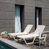 Pack 2 Reposeras Vela beige