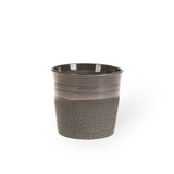 Macetero Glazed Negro