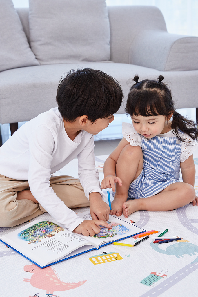 Playmat reversible aviones/dinos Ameritex