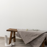Manta Tomada Lino Light grey