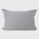 Pack 2 Funda de almohada algodón light grey