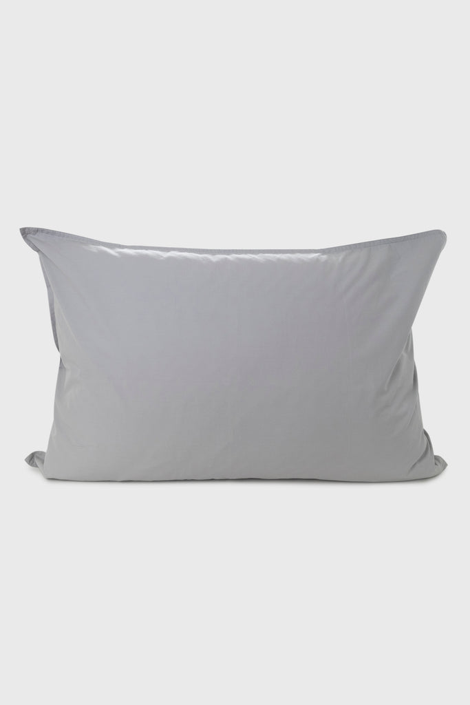 Pack 2 Funda de almohada algodón light grey