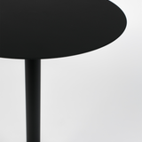 Mesa lateral Snow Round black