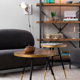 Mesa lateral denise Brass