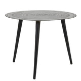Mesa lateral Daco Plata