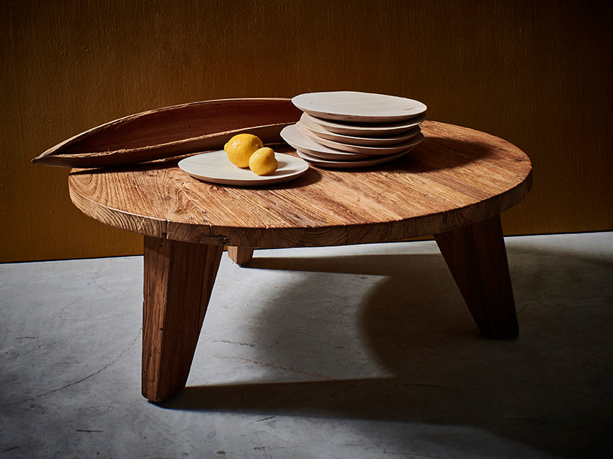 MESA DE CENTRO TEAK L NATURAL