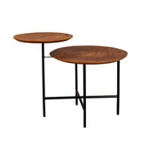 Mesa lateral Mathison wood